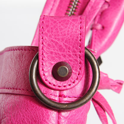 Balenciaga Agneau Classic Hardware Town Cyclamen Fucsia 12 of 15