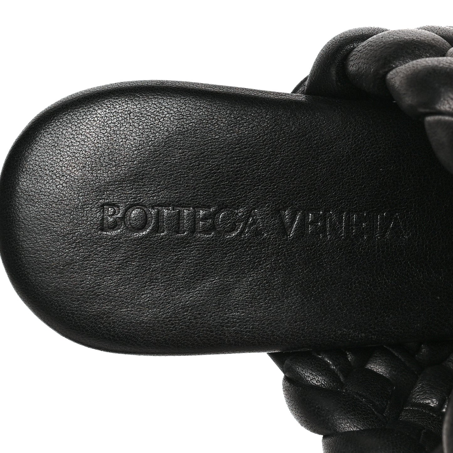 Nappa Padded Intreccio The Curve Sandals 37.5 Fondant