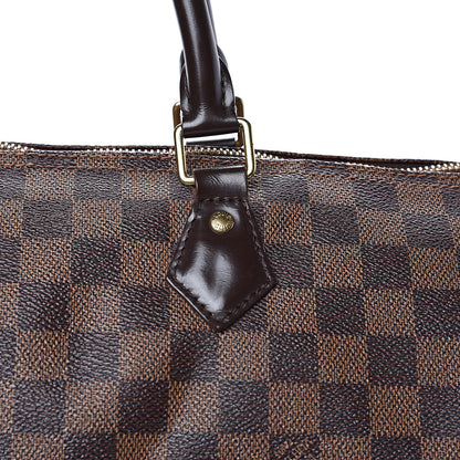 Louis Vuitton Damier Ebene Speedy 35 13 of 17