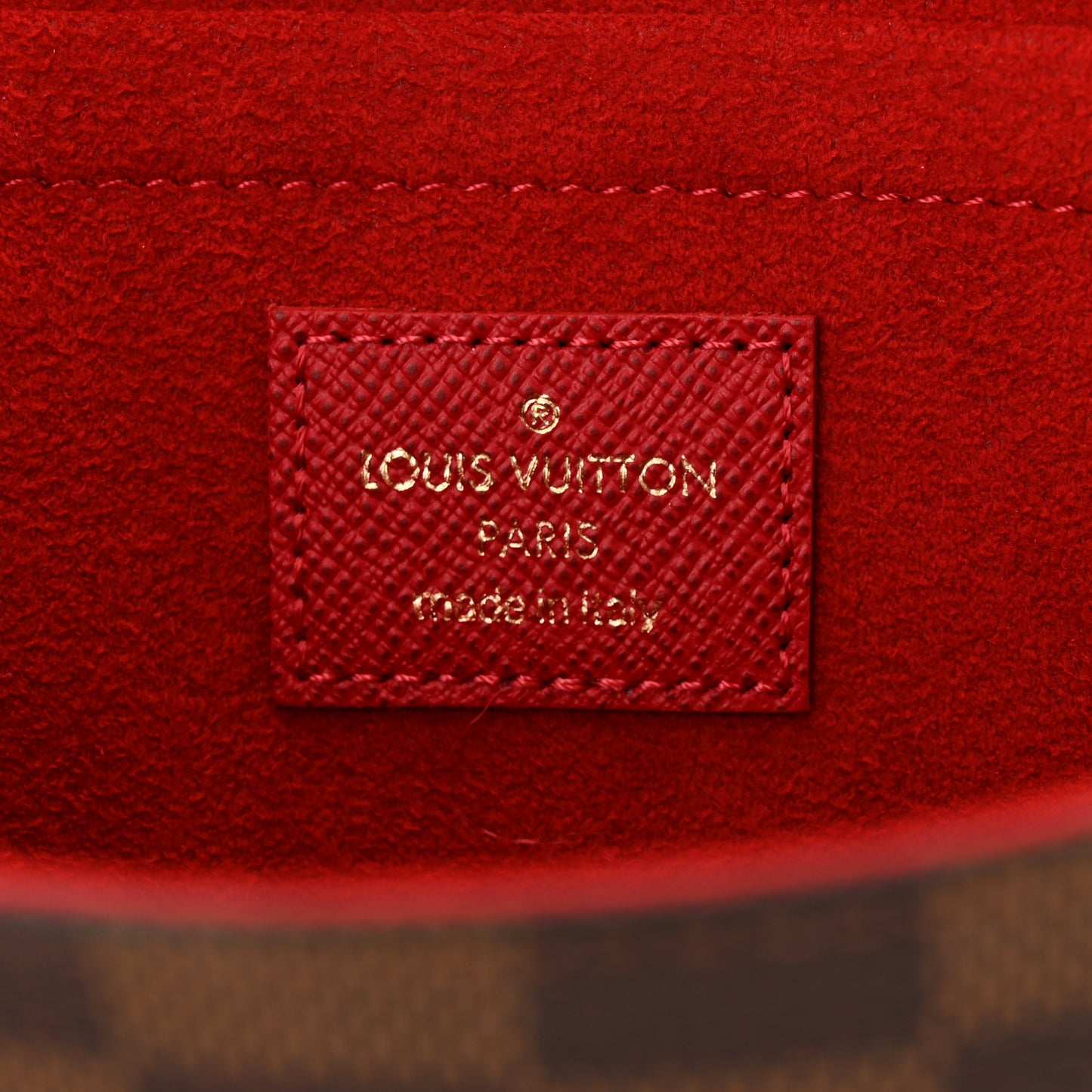 Damier Ebene Pochette Felicie Chain Wallet