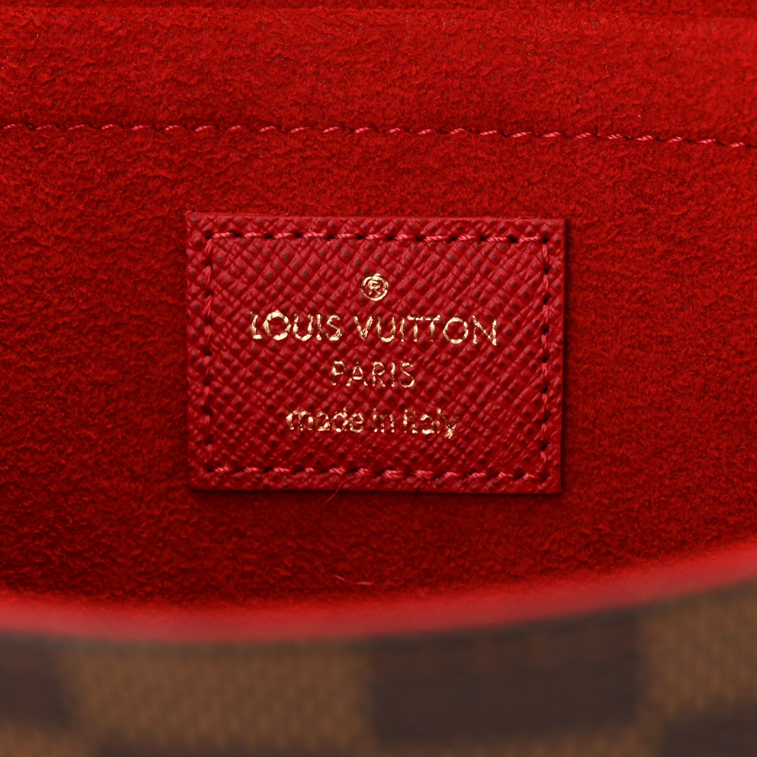 Louis Vuitton Damier Ebene Pochette Felicie Chain Wallet 7 of 11