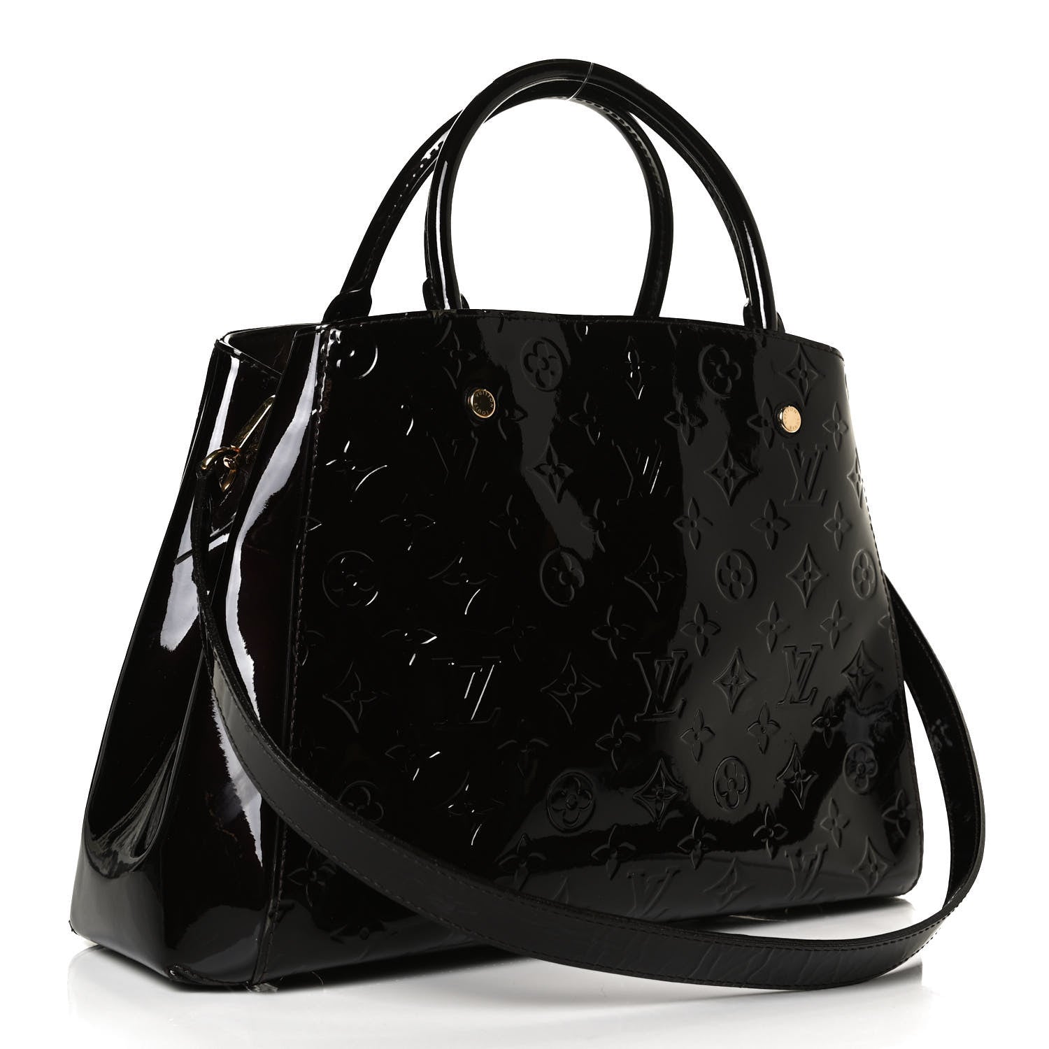 Louis Vuitton Vernis Montaigne MM Amarante 3 of 13