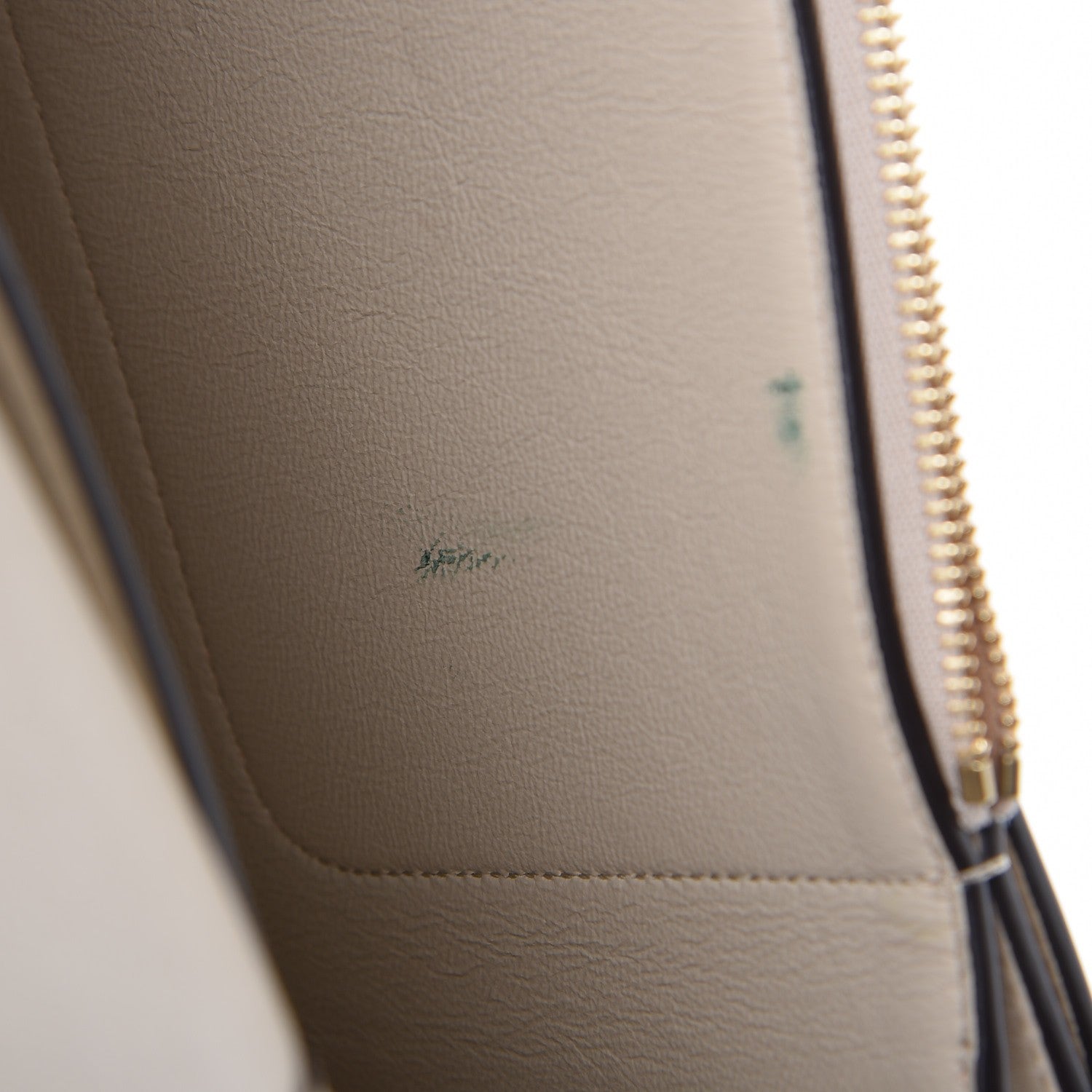 Celine Shiny Smooth Calfskin Medium Frame Shoulder Bag Grege Storm 10 of 10