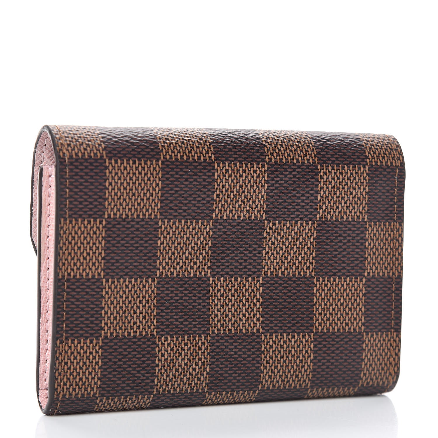 Louis Vuitton Damier Ebene Rosalie Coin Purse Rose Ballerine 3 of 7