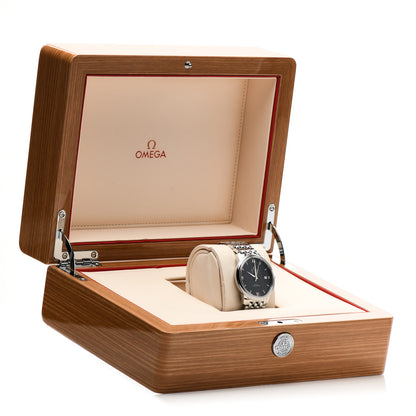 Omega Stainless Steel 37mm De Ville Prestige Co-Axial Automatic Watch Blue 424.10.40.20.01.001 5 of 5