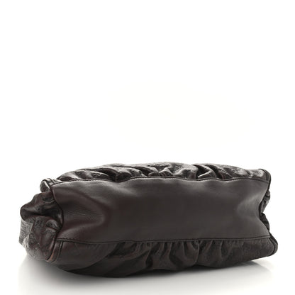 Gucci Guccissima Large D Ring Hobo Chocolate 4 of 9