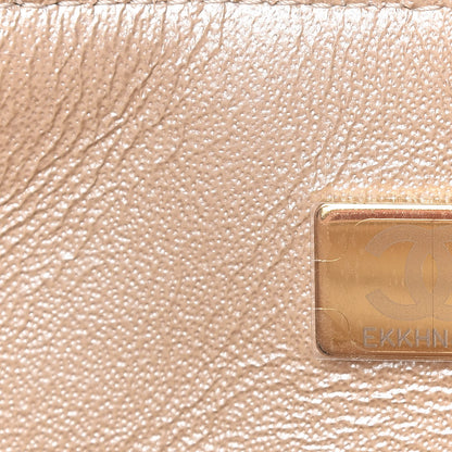 Chanel Tweed Quilted Mini Rectangular Flap Beige 9 of 11