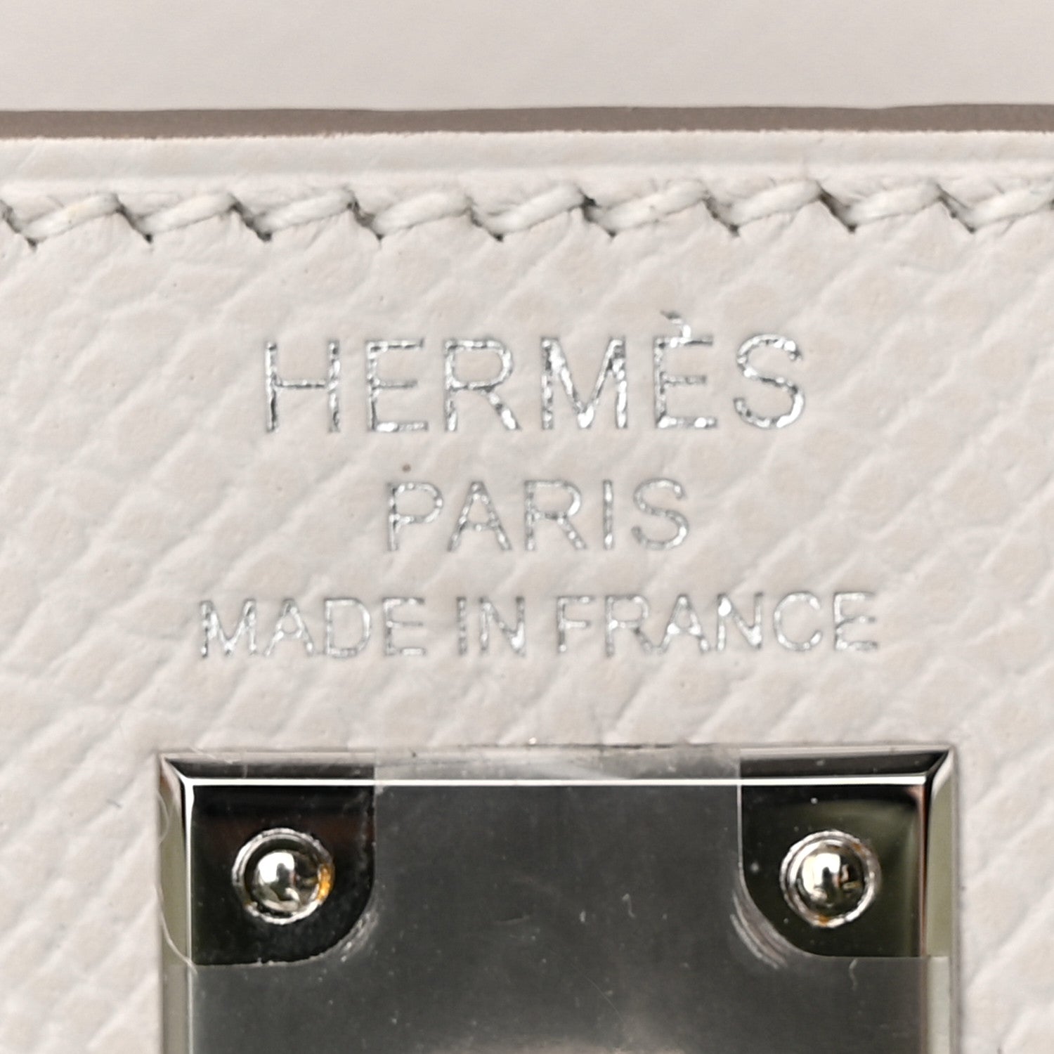 Hermes Epsom Tri-Color Kelly Sellier 25 Gris Pale Vert Fizz Graphite 6 of 11