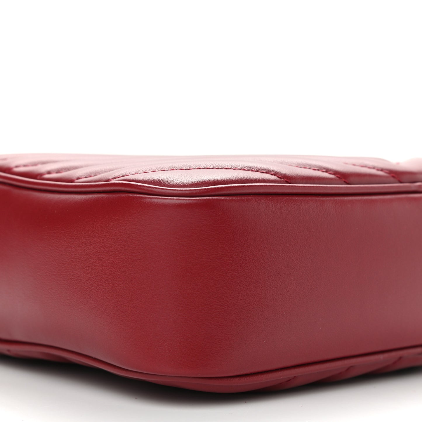 Calfskin Matelasse Monogram Lou Camera Bag Rouge Eros