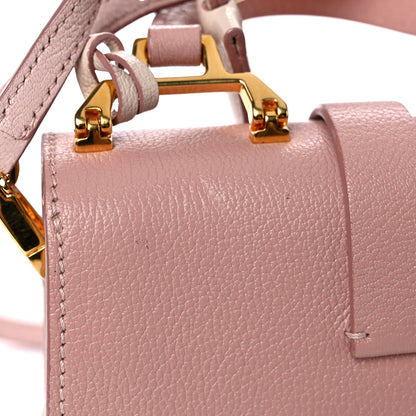 Miu Miu Goatskin Madras Mini Top Handle Bag Orchidea Gemma 16 of 18