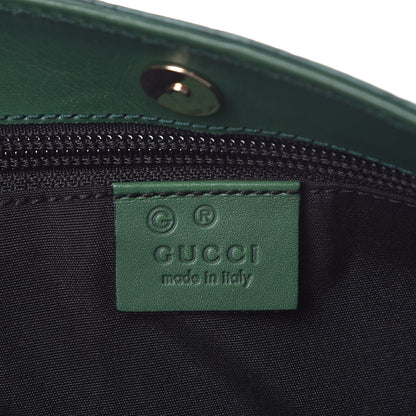 Gucci Guccissima Flat Vertical Tote Green 6 of 9