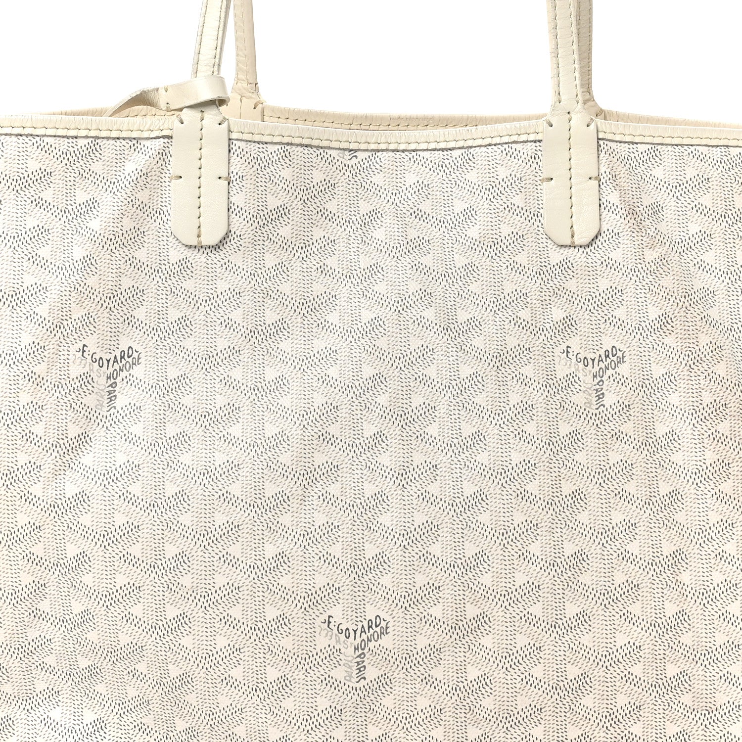 Goyard Goyardine Saint Louis PM White 9 of 13