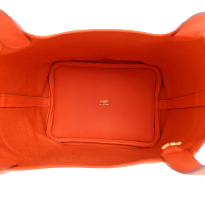 Hermes Toile Goeland Swift Cargo Picotin Lock 18 Orange 5 of 9