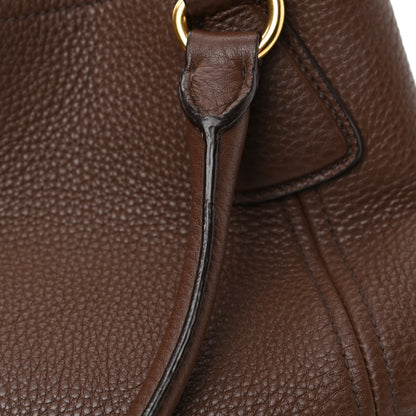 Prada Vitello Daino Shoulder Bag Bruciato 20 of 20