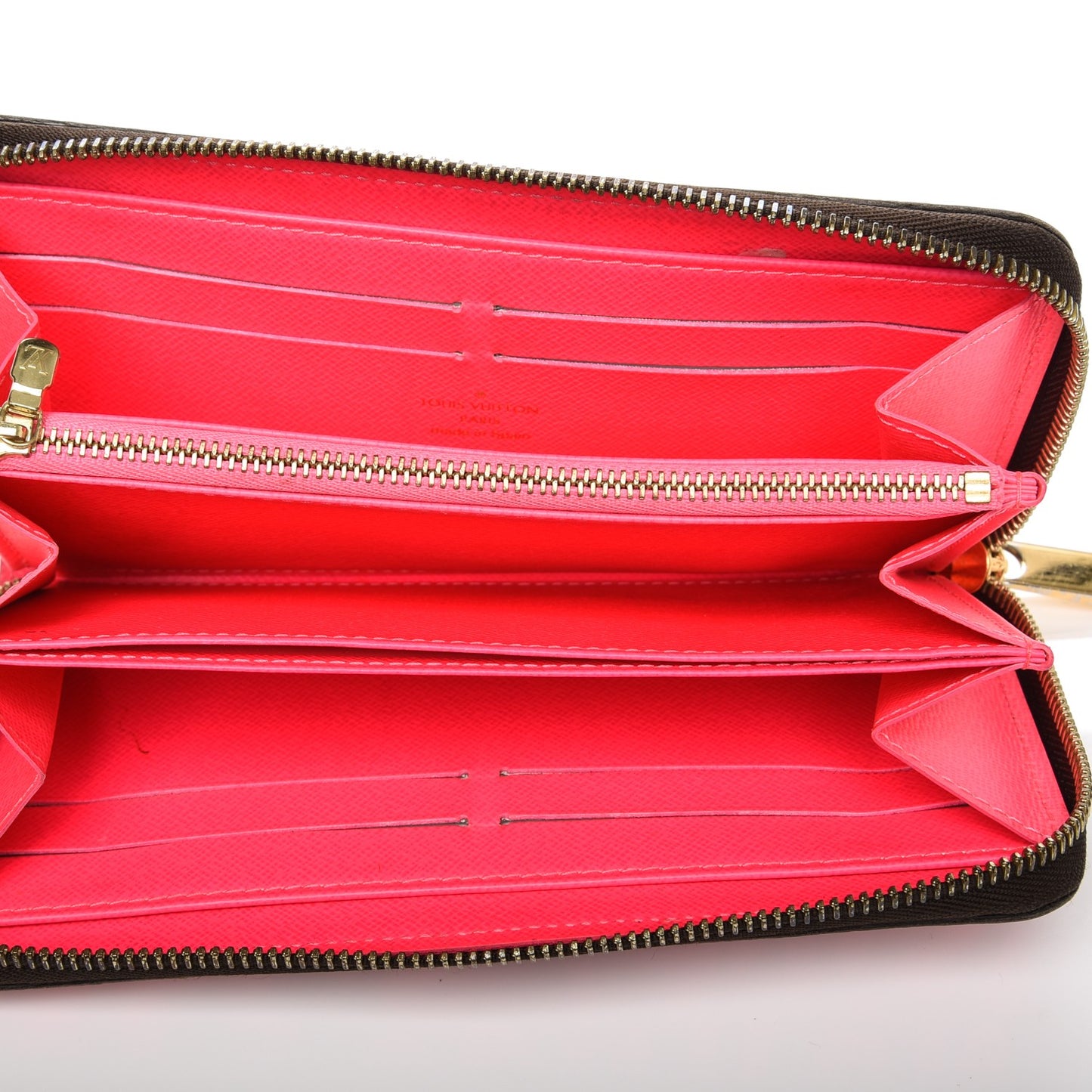 Monogram Graffiti Zippy Wallet Fuchsia