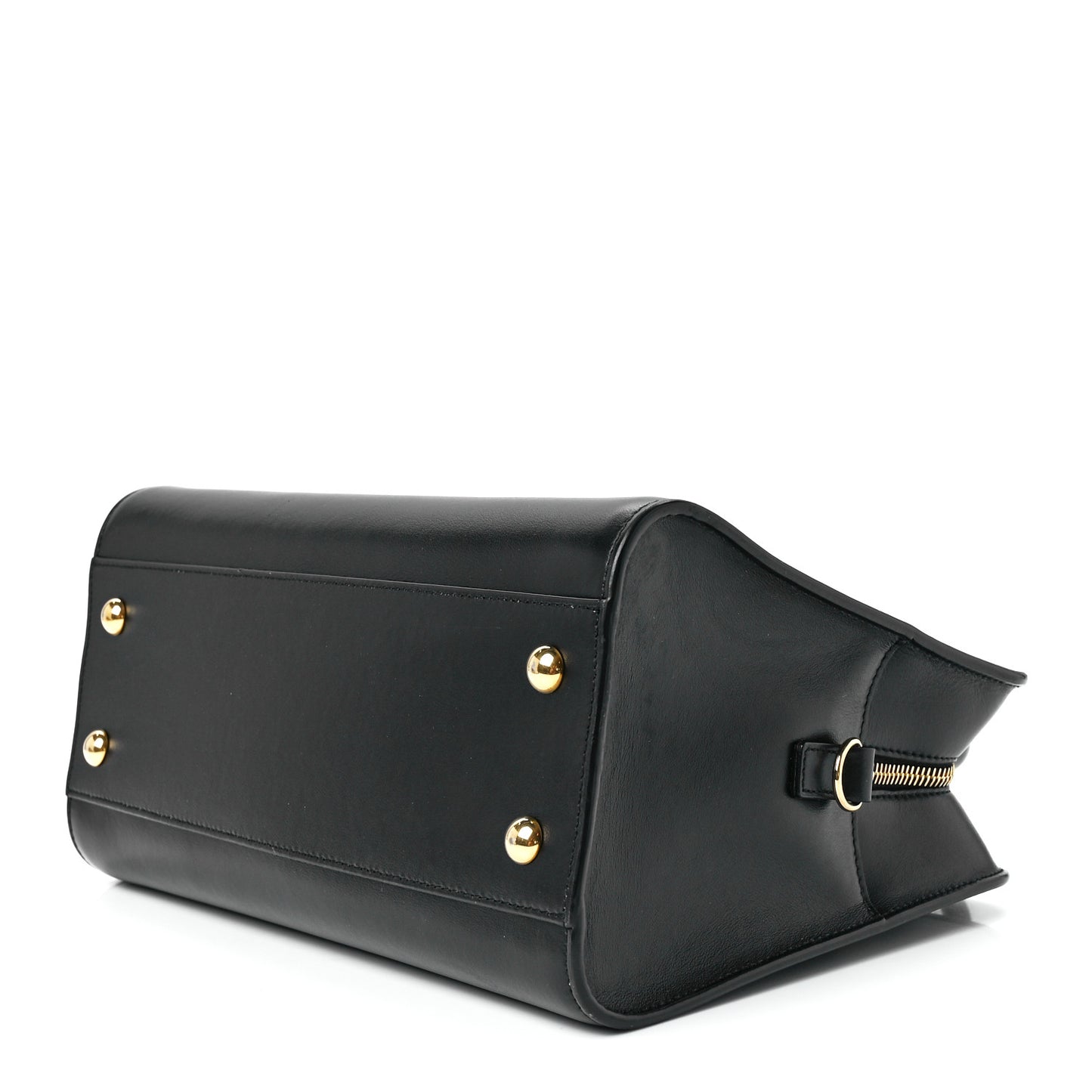 Calfskin Monogram Baby Cabas Black