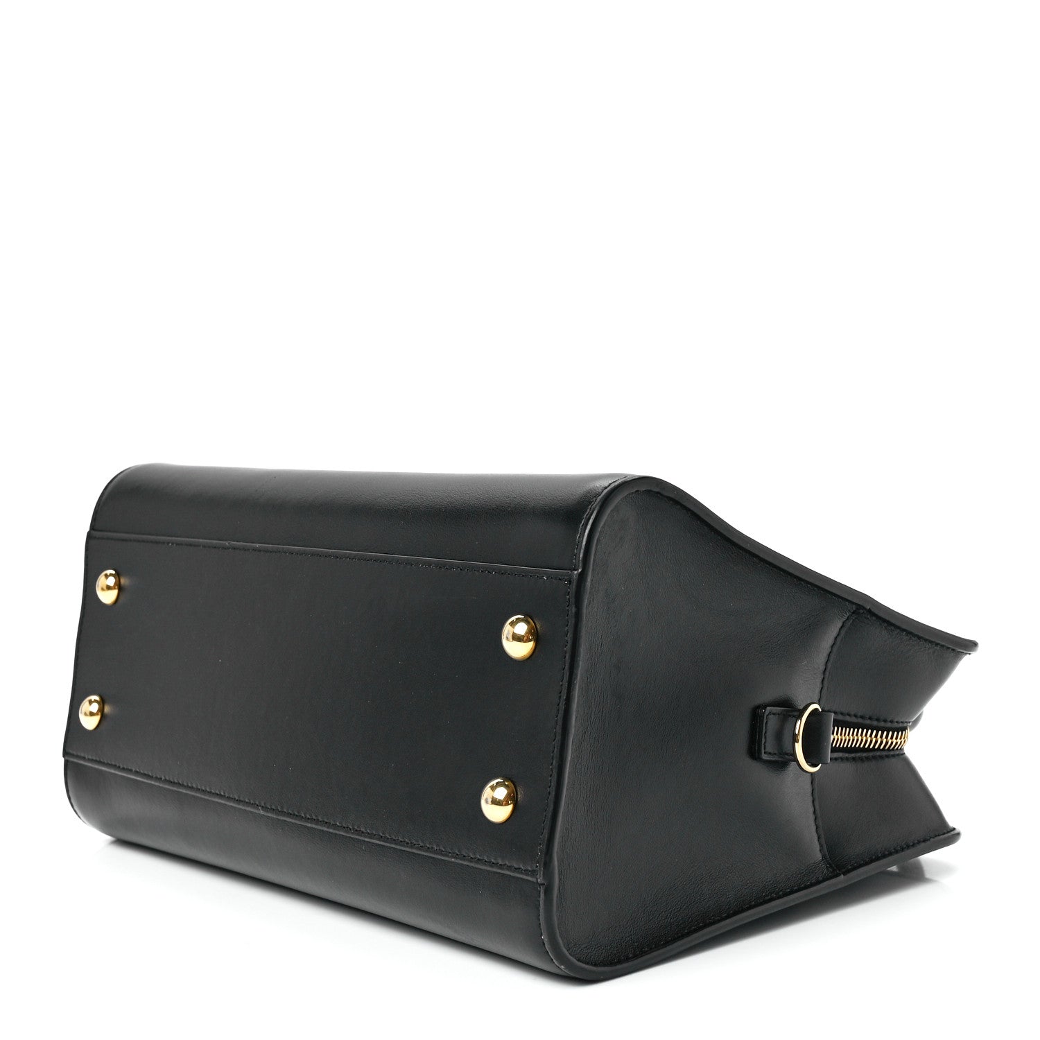 Saint Laurent Calfskin Monogram Baby Cabas Black 11 of 13