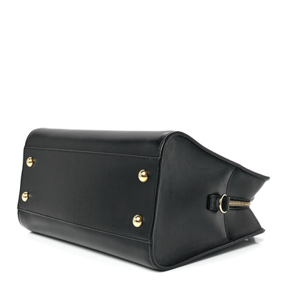 Saint Laurent Calfskin Monogram Baby Cabas Black 11 of 13