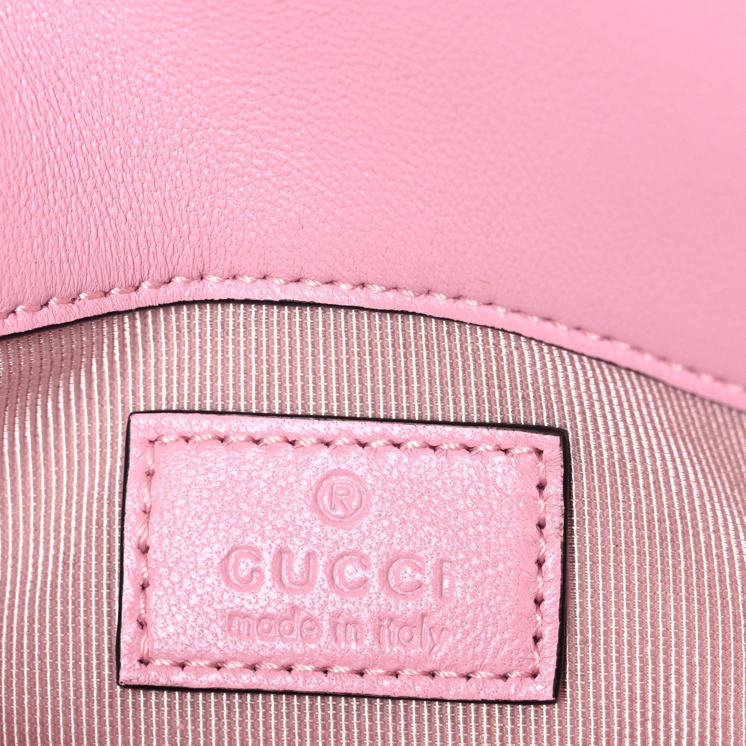 Gucci Lambskin Matelasse Mini GG Marmont Shoulder Bag Light Pink 6 of 11