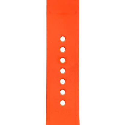 Hermes Silicone Apple Sports Watch Single Tour Band Orange 6 of 6