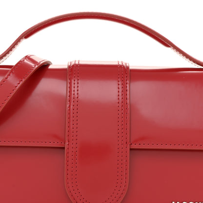 Jacquemus Glazed Calfskin Le Grand Bambino Red 10 of 13