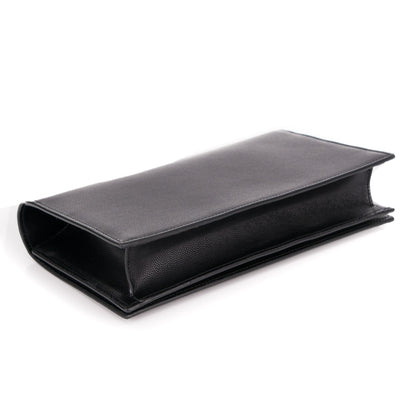 Saint Laurent Grain De Poudre Classic Monogram Clutch Nero Black 4 of 6