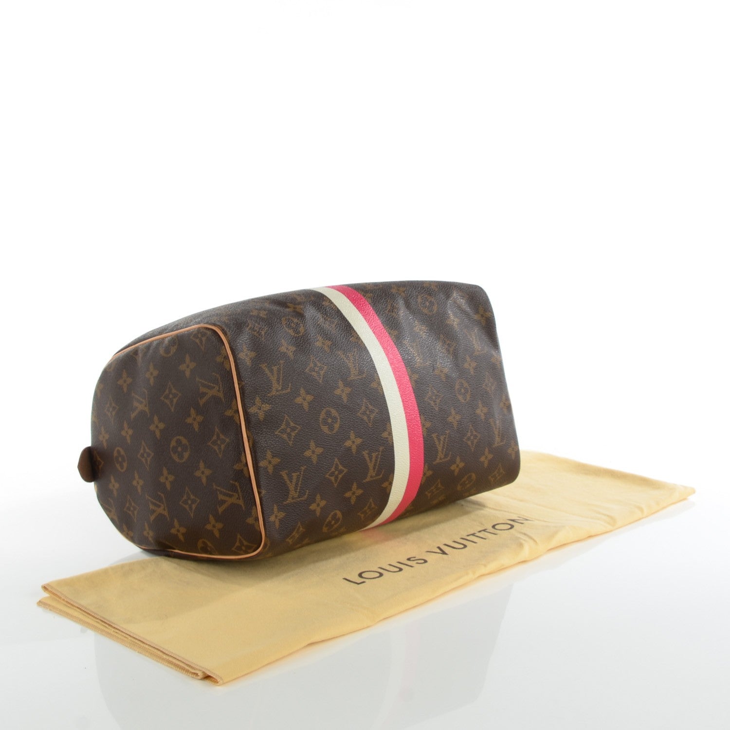 Louis Vuitton Monogram My LV Heritage Speedy 30 White Fuchsia 4 of 7