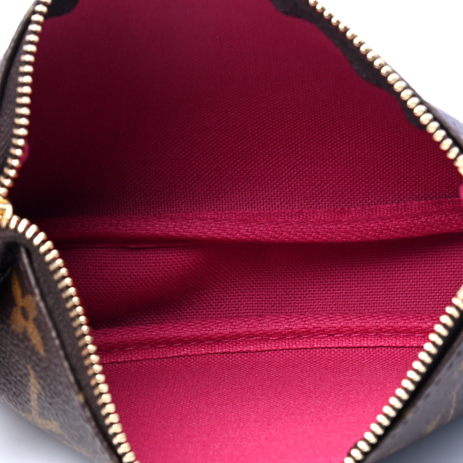 Louis Vuitton Monogram 2020 Christmas Animation Roller Coaster Mini Pochette Accessories Pivoine 3 of 4