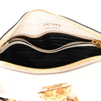 Prada City Calf Tiger Head Cahier Crossbody Talco 11 of 11