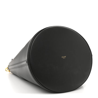 Celine Smooth Calfskin Bucket 16 Bag Anthracite 5 of 13