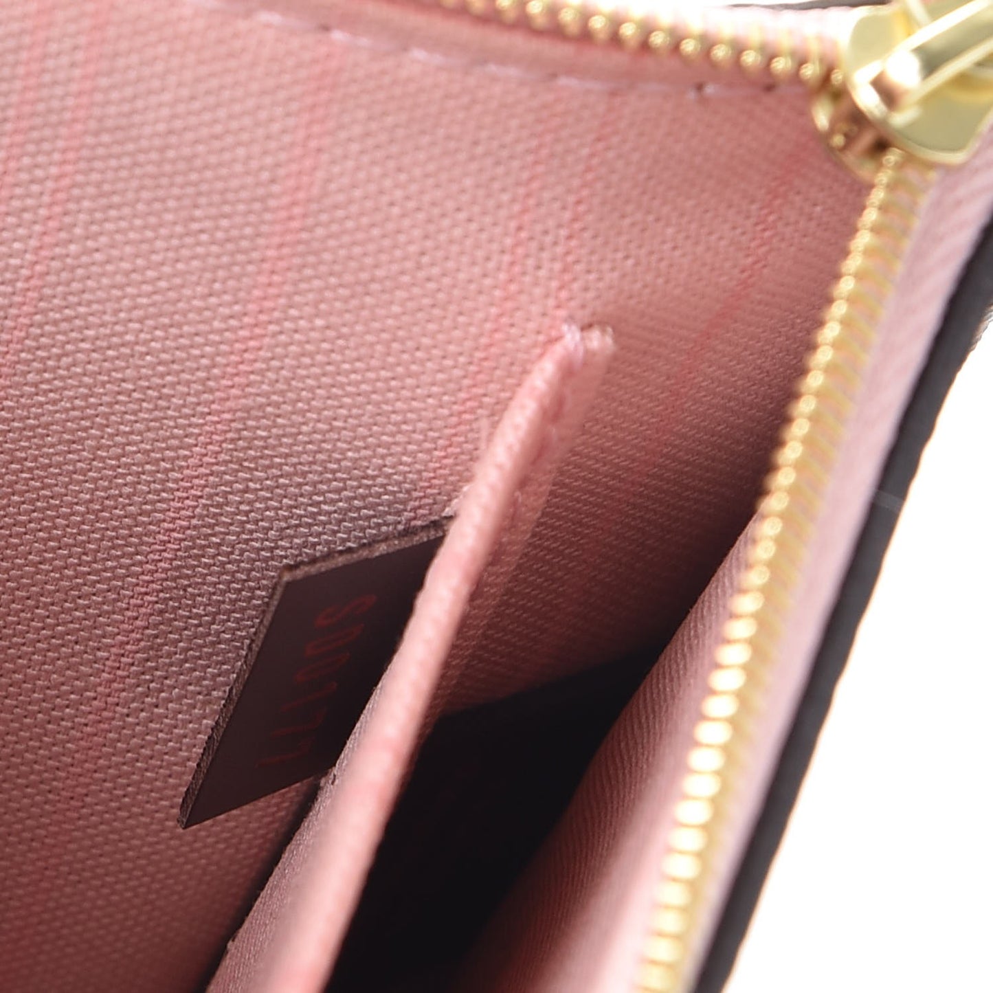 Damier Ebene Neverfull MM GM Pochette Rose Ballerine