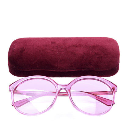 Gucci Acetate GG Sunglasses GG0257S Pink 8 of 8