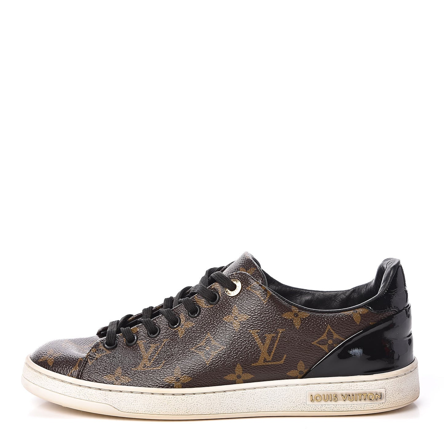 Patent Monogram Frontrow Sneakers 39