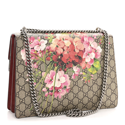 Gucci GG Supreme Monogram Blooms Medium Dionysus Shoulder Bag Beige Multicolor Dry Rose 3 of 15