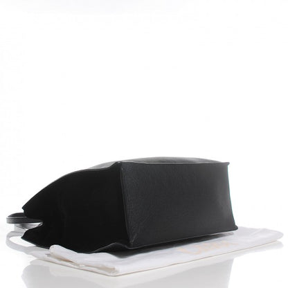 Chloe Grained Calfskin Suede Medium Faye Tote Black 4 of 18
