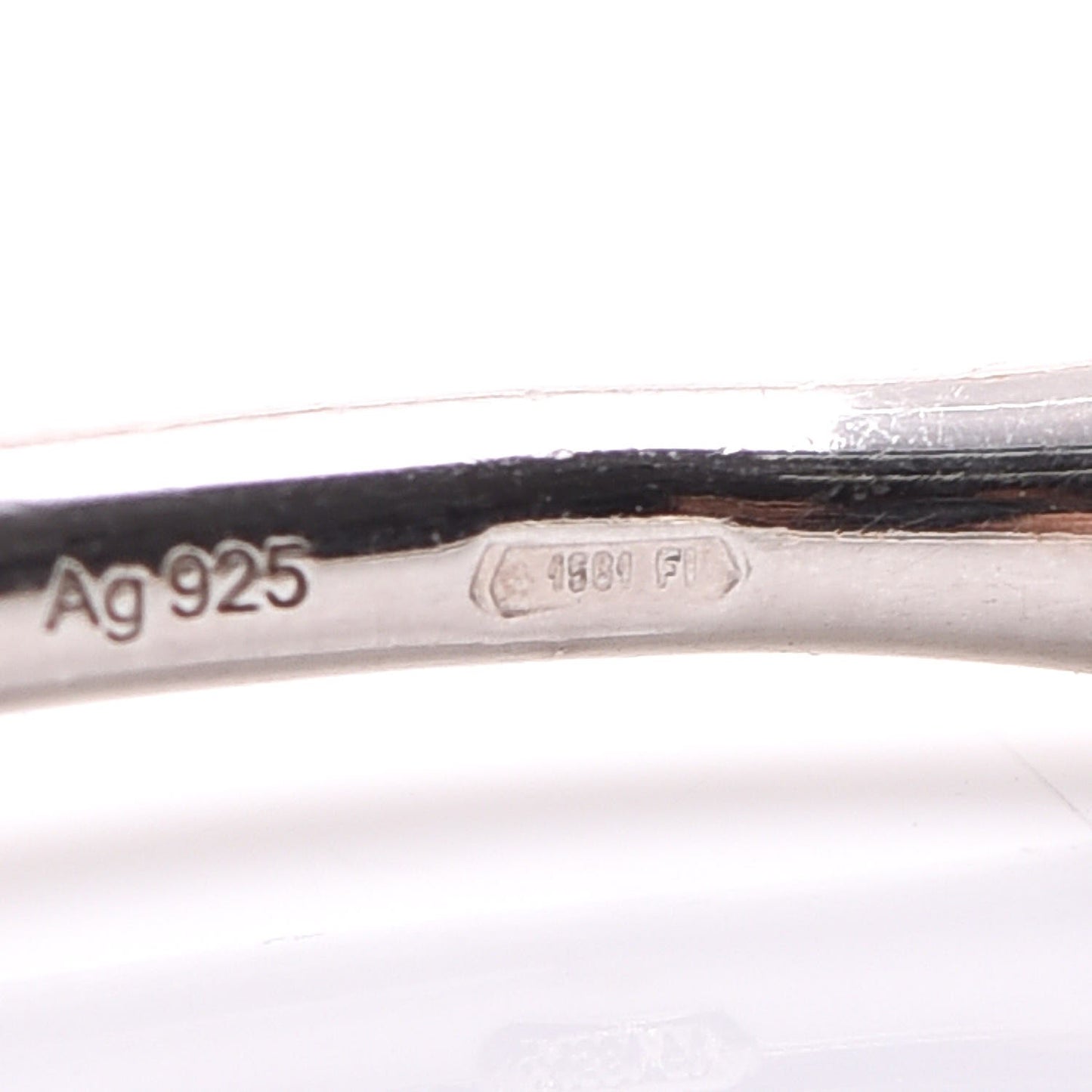 Sterling Silver Bamboo Hoop Earrings