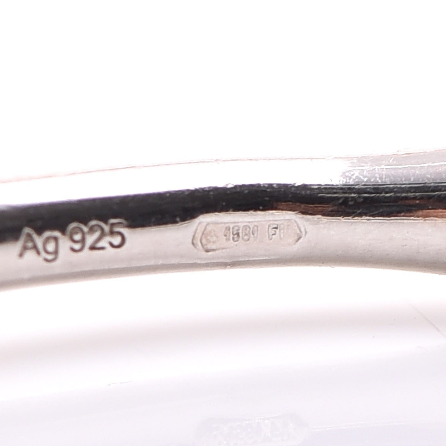 Gucci Sterling Silver Bamboo Hoop Earrings 9 of 9