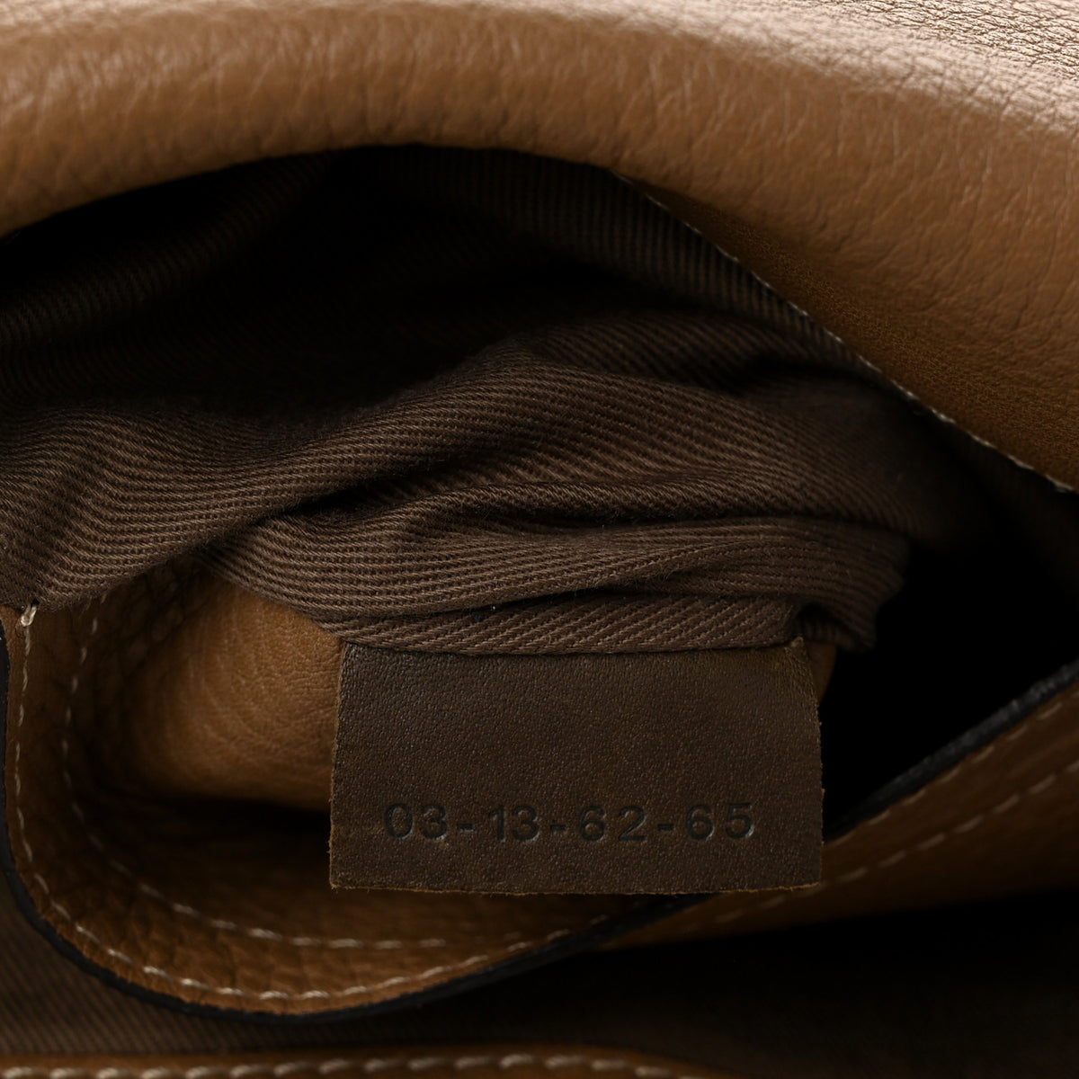 Chloe Grained Calfskin Medium Marcie Saddle Bag Brown 7 of 10
