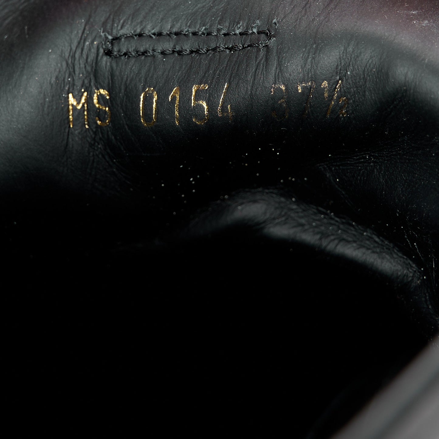 Calfskin Punchy Karakoram Sneaker Boots 37.5 Black