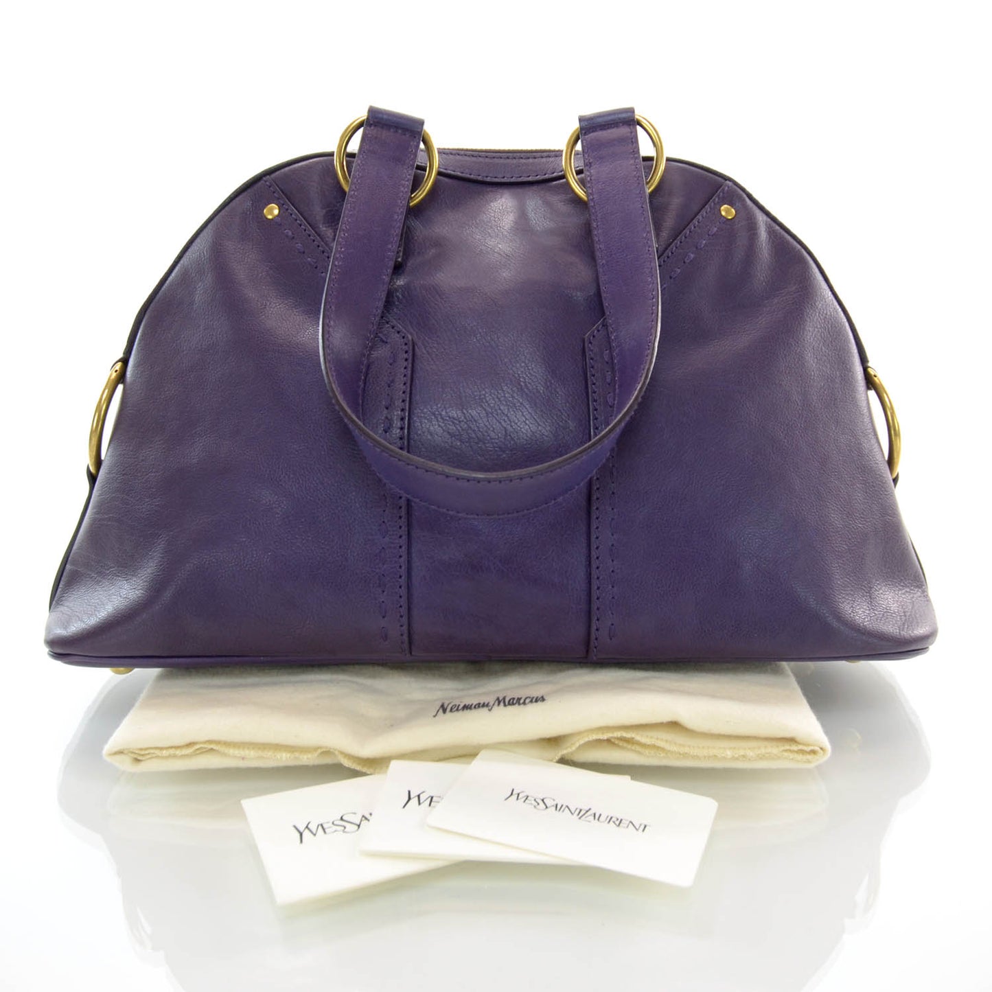 Leather Medium Muse Purple