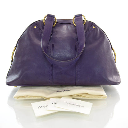 Saint Laurent Leather Medium Muse Purple 3 of 7