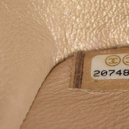 Chanel Pearly Caviar Quilted Mini Rectangular Flap Gold 7 of 7