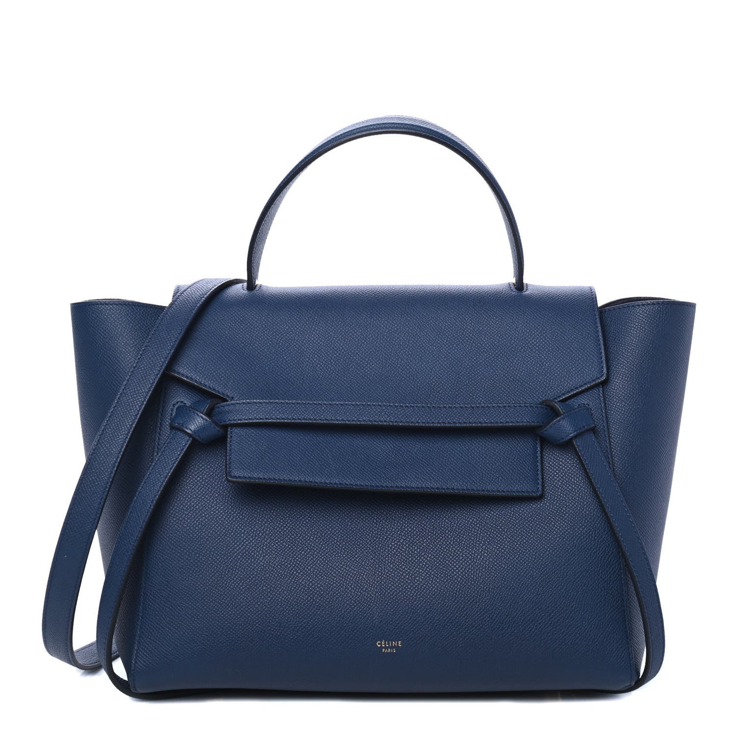 Grained Calfskin Mini Belt Bag Lazuli