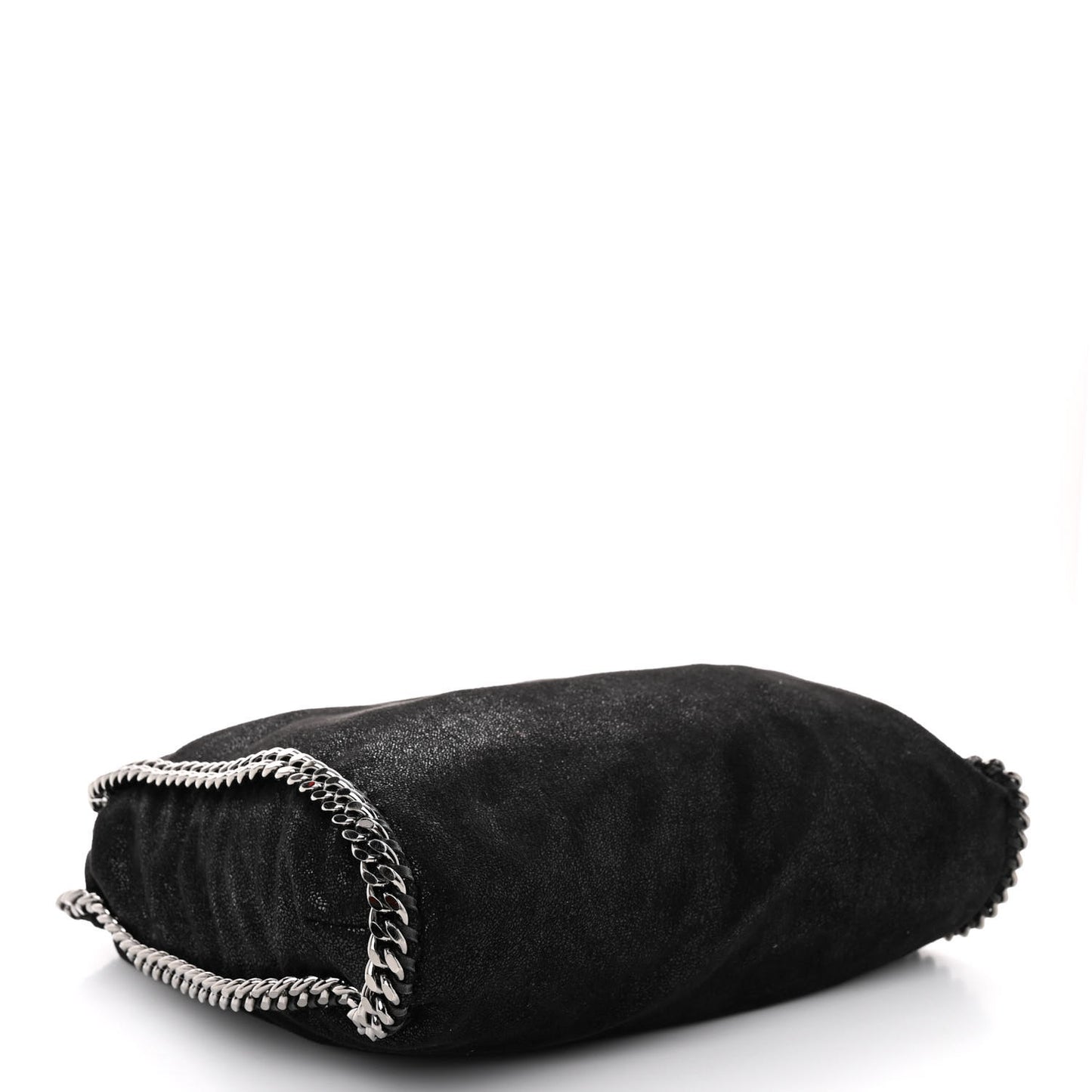 Shaggy Deer Falabella Fold Over Tote Black