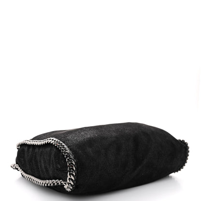 Stella McCartney Shaggy Deer Falabella Fold Over Tote Black 4 of 9