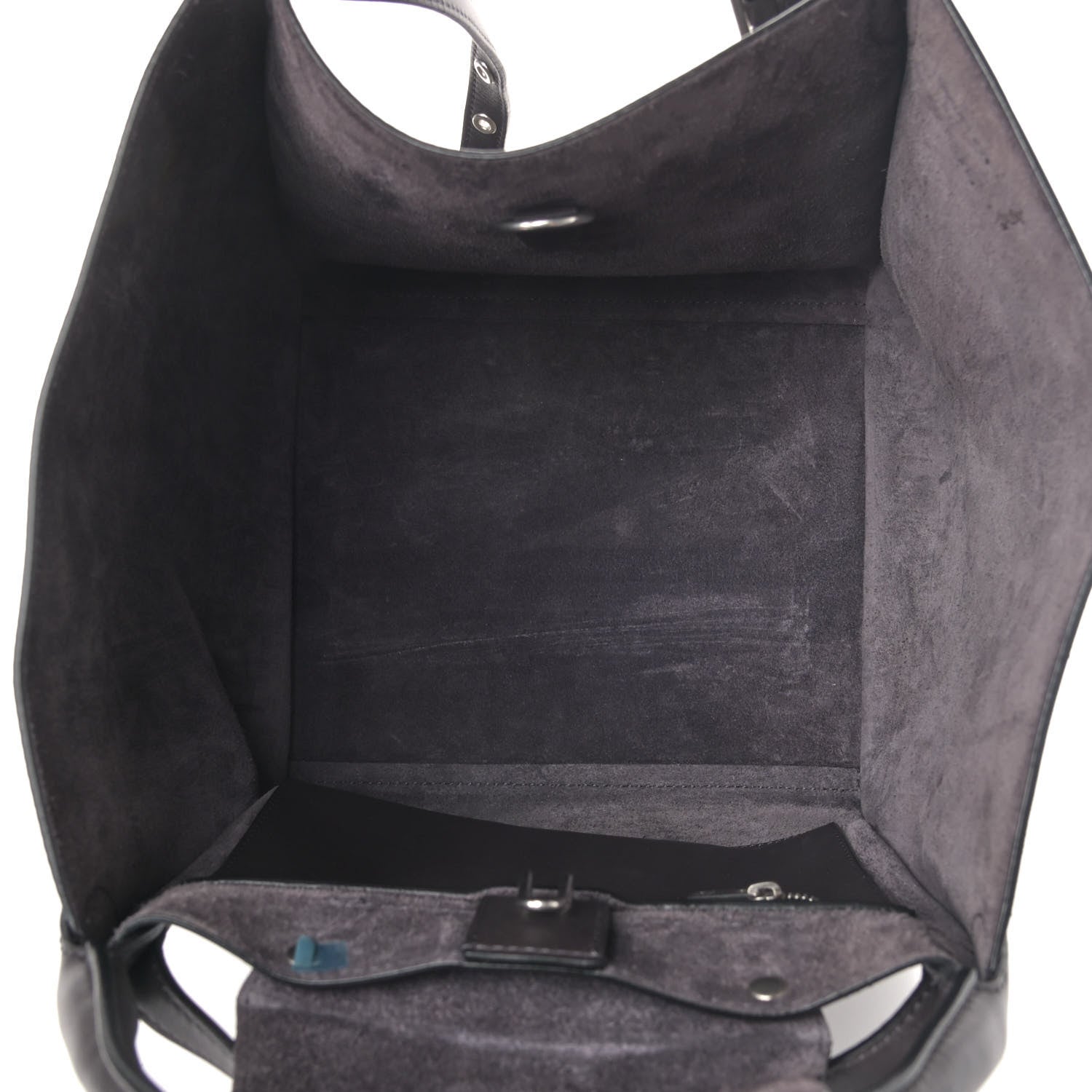 Celine Supple Calfskin Long Strap Small Big Bag Gray 4 of 4