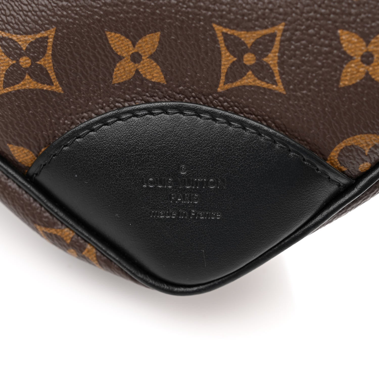 Louis Vuitton Monogram Odeon MM Black 6 of 10