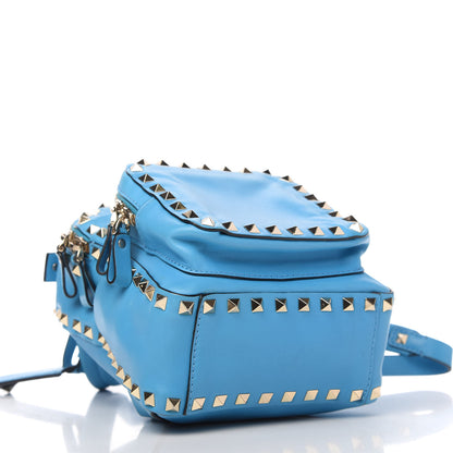 Valentino Garavani Calfskin Mini Rockstud Backpack Parrot 4 of 11