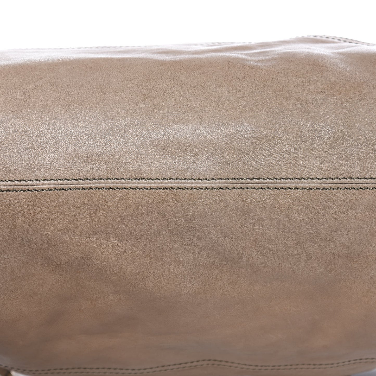 Washed Lambskin Large Studded Pandora Beige