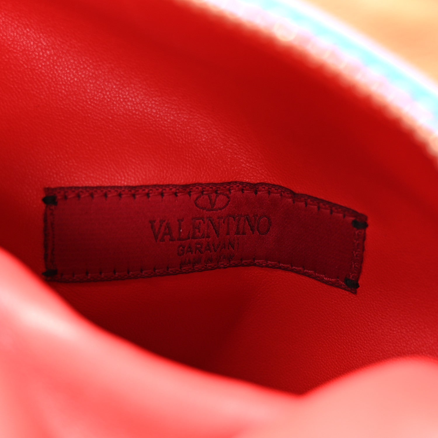 Valentino Garavani Calfskin 1973 Mini Rockstud Backpack Multicolor 6 of 10
